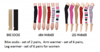 Women Bike socks Core  set of 2 pairs