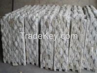 White Slate Quartzite Ledge Wall Stones