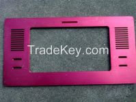 aluminum front panel for electronic