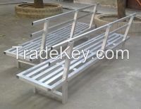 aluminum bench