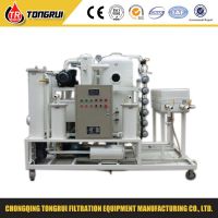ZJD Industrial Lubricant Oil Filtration Equipment Used Oil Filter Machine