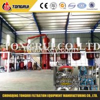 Waste Motors Oil(Used Oil)to Product Base Oil Recycling Machine Manufacturer