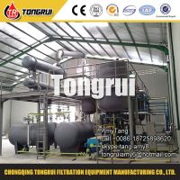 DIR series waste oil distillation machinery in small scale