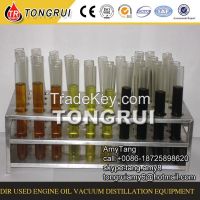Tongrui automotive engine oil recycling machine(black oil color change machine)