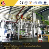 Motor oil to yellow base oil used lubricants oil recycling plant