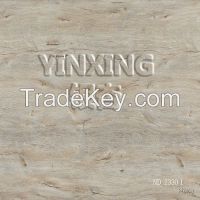 High quality oak/cherry/walnut/pear woodgrian decorative paper from YINXING, with FCS&ISO