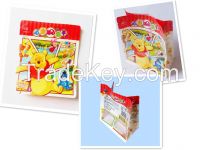 Plastic Flat Bottom Standing Zipper Biscuit Packaging Pouch
