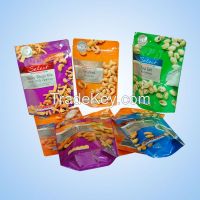 Plastic Standing Zipper Food Packaging Pouch