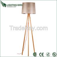Hotel Design Room Decoration Old Ship Wood Floor Lamp High Quality Wooden Table Lighting Table Antique Light, Decorative Furniture Decoration
