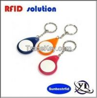 RFID security keychain for access control pass
