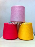 Dyed spun polyester color yarn 603