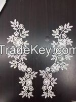 Bridal Pair Applique Motif In Kinds Colours