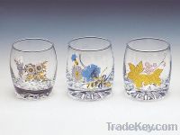 Sell glass Applique cup