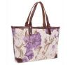 "ON SALE" - Canvas Shopping Handbag with Printing