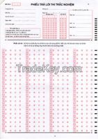 answer sheets  for exam/ omr forms