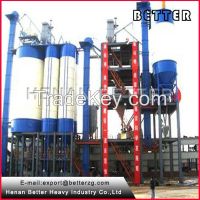 Tower type dry mix mortar production line