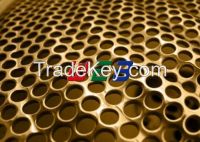 Best Price Round Hole Copper Perforated Metal For Test Sieve