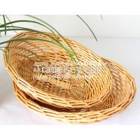 wicker bread basket willow fruit basket