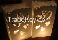 Paper candle bags