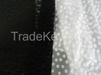Knit burnout fabric - rayon and polyester
