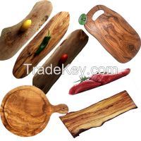 Olive wood chopping boards