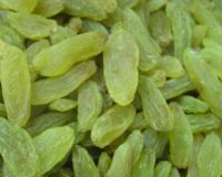 Green Seedless Raisins 95% green