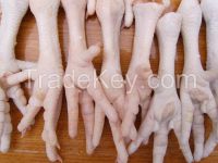 High quality Frozen processed Chicken feet and Paws.