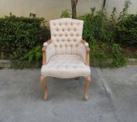 Solid wood antique dining chair