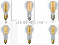 Decorative Vintage Antique Led Bulbs A25 A80 Edison Bulbs E26/B22/E27 110-240V 3w LED light bulbs