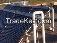 Highest Heating Efficient No Pressure Vacuum Solar Collector For Water