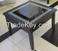 Black Square end table