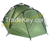 Family camping dome tent for 3-4 person/ canopy/portable