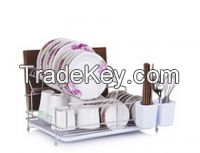 stainless steel kitchen plate rack, kitchen rack (304010)