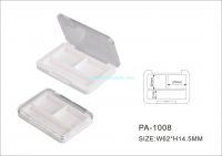 plastic empty eye shadow cases/eye shadow containers/eye shadow packaging