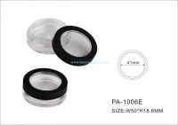 Plastic Loose Powder Case With Sifter/cosmetic Loose Powder Container
