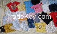 used clothes for African market, men, women, children, baby.