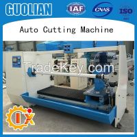 GL-701 Single shaft single blade tape cutting machine for double sticky , aluminum foil, cloth , fabric tape