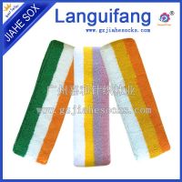 China sport cotton sweatband bulk sport head sweatbands