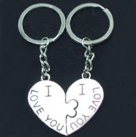 Sell heart key ring