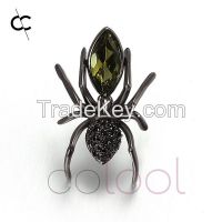 Tourmaline Spider Brooch Earrings Jewelry, Jewelry Storage Ideas