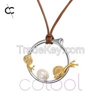 Snail Pendants Necklaces Jewelry, Estate Jewelry For Sale