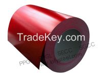 Color Coated Coils/Sheets, Red