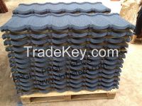 Roof Tiles - Stone Chip Coated Steel Roof Tiles , GREY