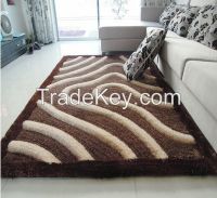 Home and Hotel High Quality Hand Made Tufted 300D Silk 3D Carpet
