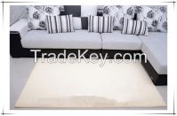 Home Decoration and Hotel High Quality Hand Made Tufted 2cm Super Soft Plain Shaggy Carpet