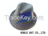 Fabric Fedora Hat