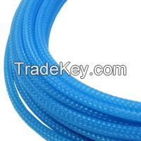 Aqua Blue 10mm Cable Braid Sleeving
