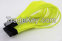 24-Pin Single Braid M/F Motherboard Power Extension Cable