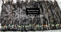 Natural Uzbek Human Hair Extensions Naturalnie Volosi