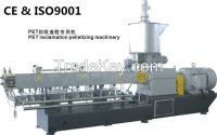 PET flakes recycling extruder line